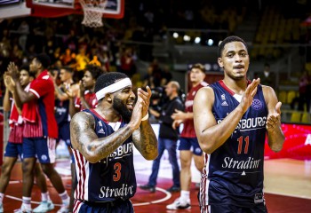 Strasbourg, eliminată din BCL, se impune pe terenul lui Monaco
