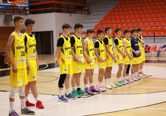 România câștigă un meci la turneul masculin YDF din Kosovo