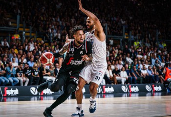 Virtus Bologna se impune categoric în partida a 6-a și egalează la 3