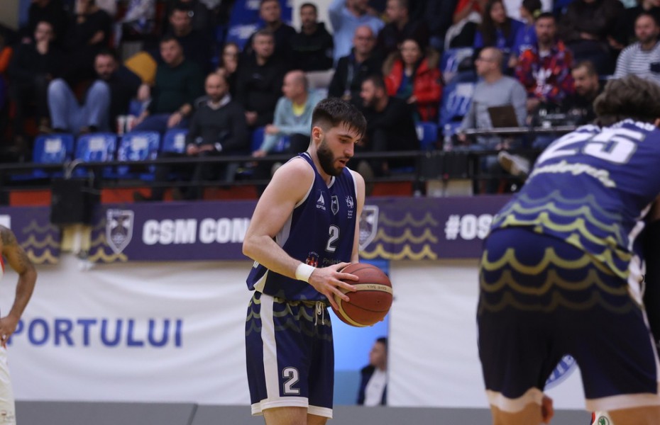 Ștefan Gribinic rămâne încă un sezon la CSM Constanța