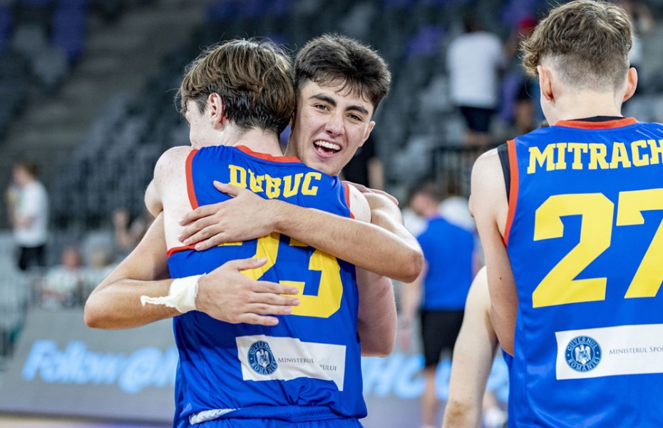U16: România câștigă dramatic în fața Bosniei și încheie faza grupelor fără înfrângere