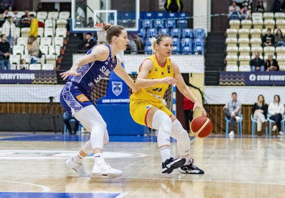 România pierde în fața Slovaciei în calificările pentru Women’s EuroBasket 2025