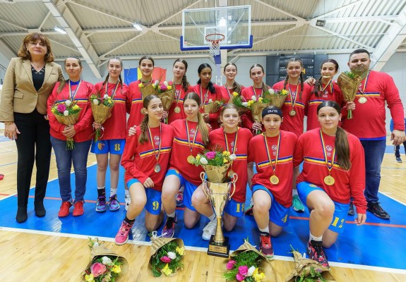 TF U15 F - CSȘ Alexandria a încheiat un sezon perfect în Campionatul Național