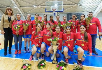 TF U15 F - CSȘ Alexandria a încheiat un sezon perfect în Campionatul Național