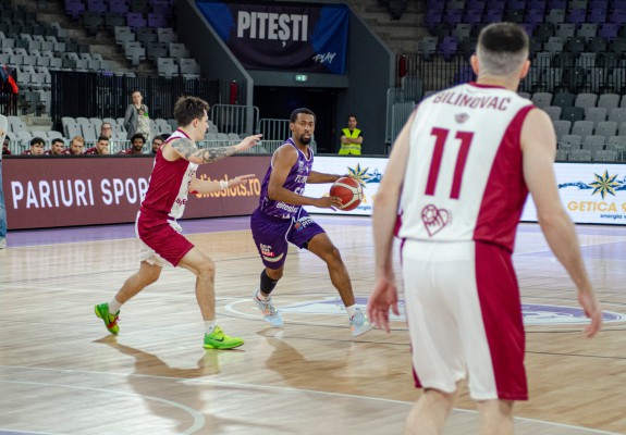 FC Argeș Basketball obține o victorie mare în disputa de acasă cu Rapid București