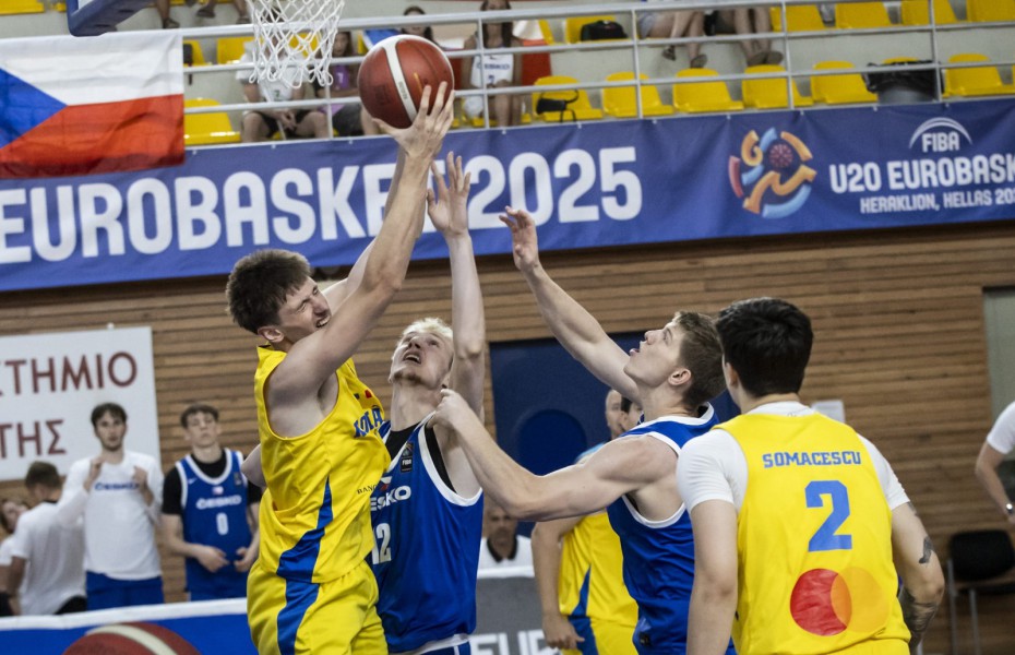 România U20, învinsă clar de Cehia