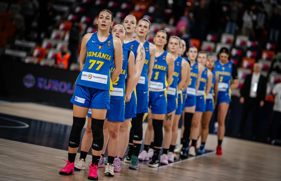Naționala României își cunoaște adversarele din prima rundă a preliminariilor pentru EuroBasket Women 2027