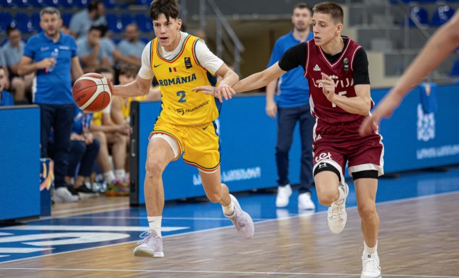 România pierde și cu Letonia la Campionatul European U16 masculin ...