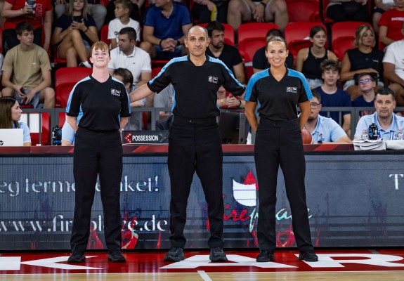 Ciprian Stoica a arbitrat finala Campionatului European U20 Divizia B feminin