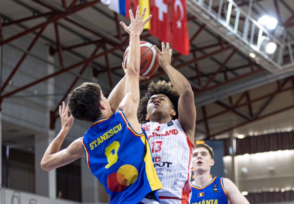 România U16 câștigă în fața Elveției și rămâne în Divizia A a EuroBasket