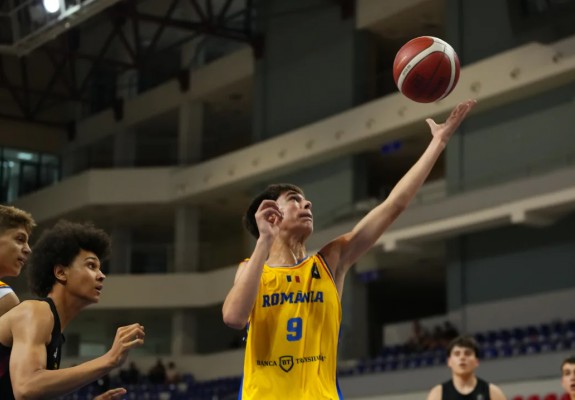 România pierde cu Germania și va juca pentru locurile 11-12 la EuroBasket U16