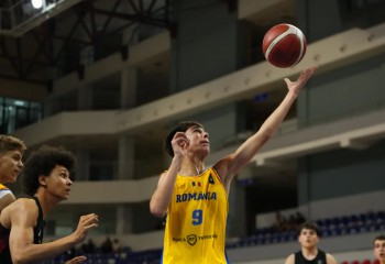România pierde cu Germania și va juca pentru locurile 11-12 la EuroBasket U16