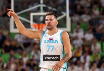 Luka Dončić s-a accidentat într-un amical cu Letonia