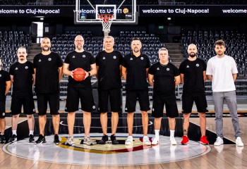 U-BT Cluj-Napoca și-a prezentat staff-ul tehnic și medical pentru noul sezon