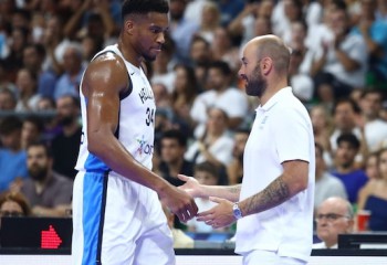 Giannis Antetokounmpo, prestație de excepție în victoria Greciei contra Letoniei