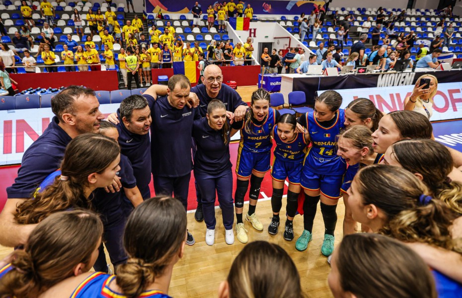 România revine spectaculos și învinge Israelul la FIBA U16 Women’s EuroBasket 2025