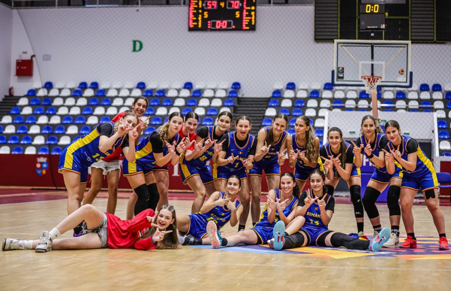 Victorie pentru România împotriva Ungariei și locul 9 la FIBA U16 Women’s EuroBasket 2025