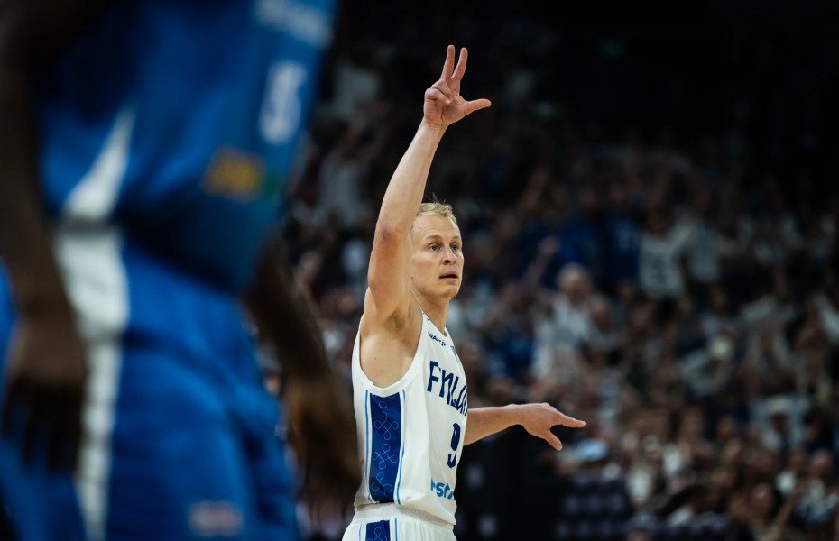 Sasu Salin a avut o nouă evoluție foarte bună pentru Finlanda, la EuroBasket 2025