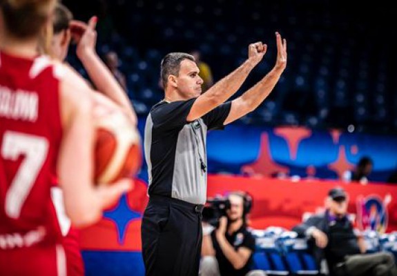 Marius Ciulin a oficiat și în cea mai aglomerată zi de la EuroBasket 2025