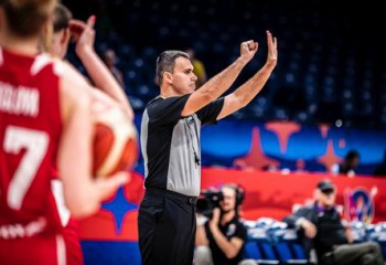 Marius Ciulin a oficiat și în cea mai aglomerată zi de la EuroBasket 2025