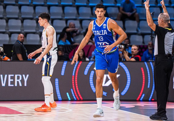 Simone Fontecchio a devenit baschetbalistul italian cu cele mai multe puncte înscrise într-un meci în istoria EuroBasket. Video