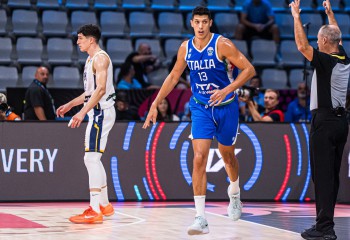 Simone Fontecchio a devenit baschetbalistul italian cu cele mai multe puncte înscrise într-un meci în istoria EuroBasket. Video