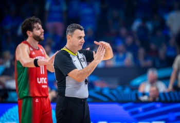 Marius Ciulin a oficiat meciul dintre Portugalia și Estonia
