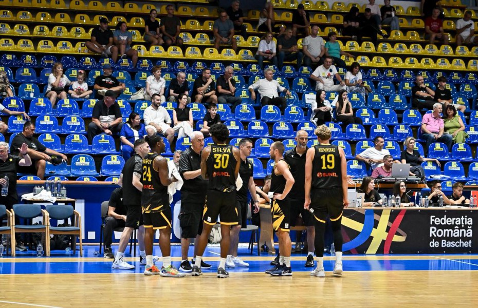 CS Vâlcea a fost învinsă clar de AEK Atena în ultimul meci de la Nurvil Autumn Cup