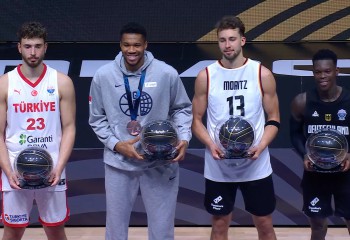 Cinci jucători din NBA au fost aleși în echipa ideală de la EuroBasket 2025