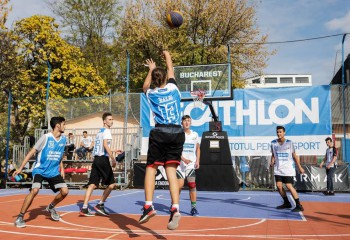 Decathlon Streetball sustinut de Ferratum Money, încă un pas important pentru baschetul 3x3 din România în drumul către Tokyo 2020