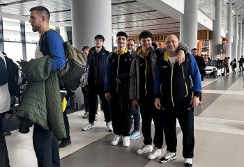 David Lăpuște și Andrei Petică au prefațat primul meci al Coronei Brașov din grupele FIBA Europe Cup