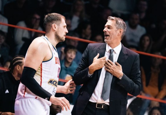 Reacția antrenorului lui BC Dubai după victoria cu U-BT Cluj din Liga ABA