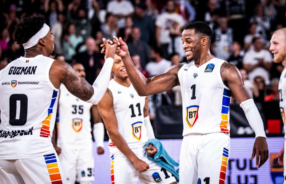 Meciul de EuroCup dintre U-BT Cluj și BAXI Manresa a fost mutat în Turda Arena