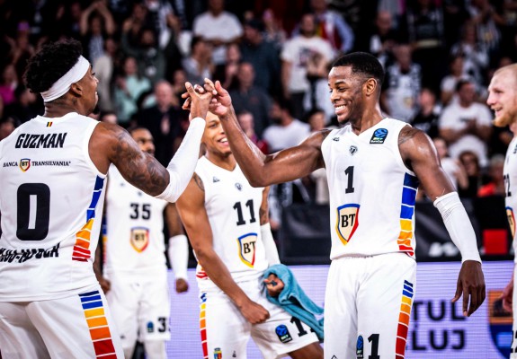 Meciul de EuroCup dintre U-BT Cluj și BAXI Manresa a fost mutat în Turda Arena