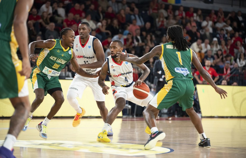 AEK Larnaca, ultimul test în deplasare pentru Oradea în sezonul regulat al Europe Cup