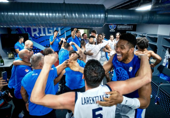 Șase jucători medaliați cu bronz la EuroBasket, în lotul lărgit al Greciei pentru meciul cu România