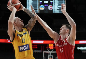 Vyacheslav Bobrov, din nou în double-double pentru Ucraina, în victoria cu Danemarca