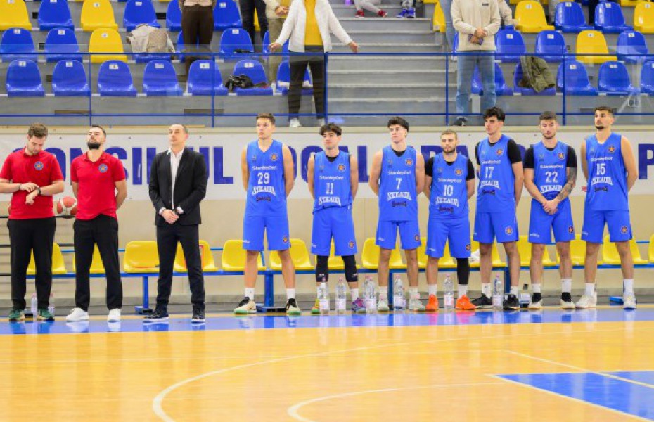 CSA Steaua, a treia victorie consecutivă în LNBM