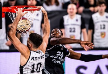 Dusan Miletic, cel mai eficient baschetbalist al lui U-BT în înfrângerea cu Partizan
