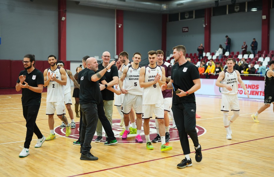 Pentru a doua oară în acest sezon, Rapid București a învins-o pe marea rivală Dinamo București