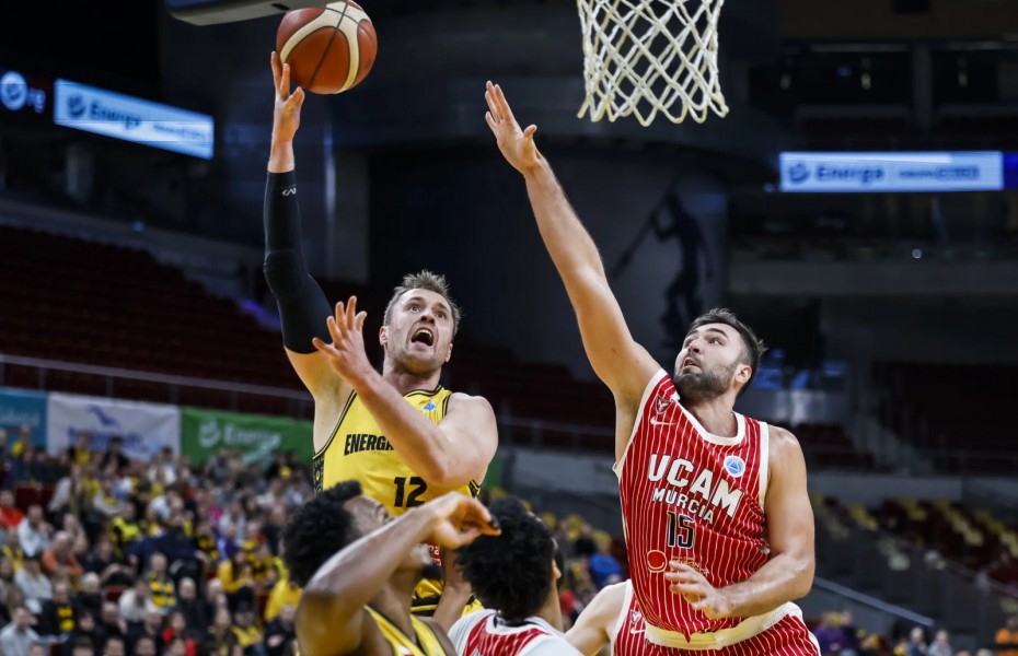 UCAM Murcia, două victorii din tot atâtea posibile în TOP 16 din Europe Cup