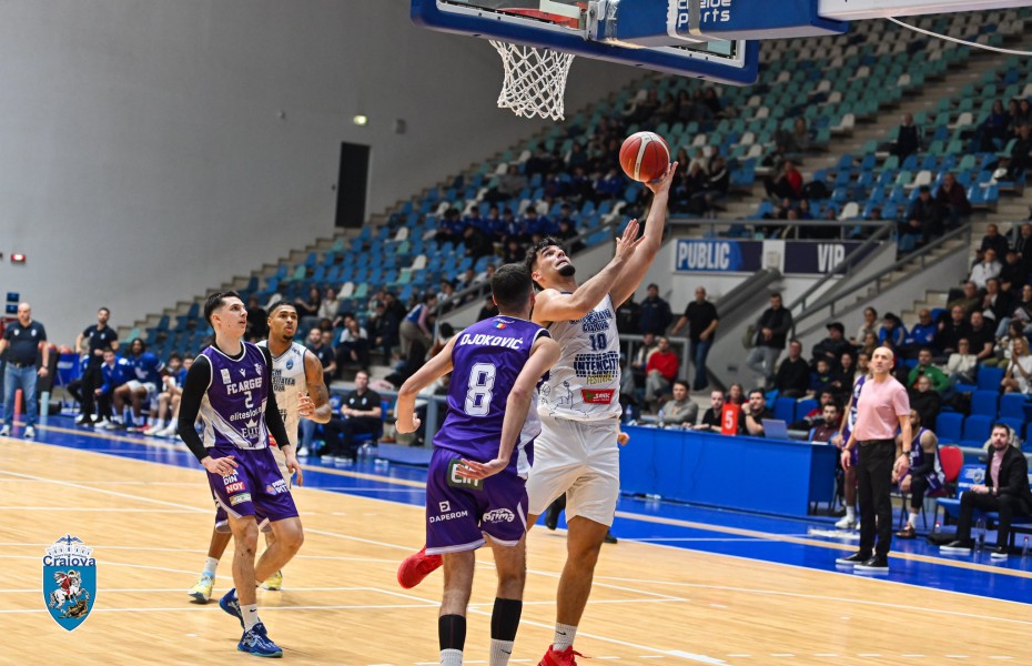 SCM U Craiova obține calificarea în Final Eight-ul Cupei României după o repriză de prelungiri în returul cu FC Argeș