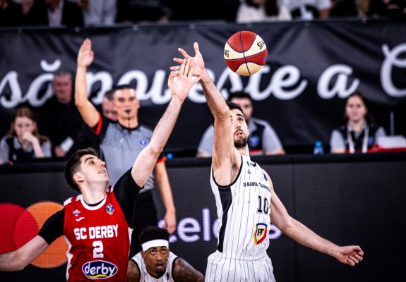 U-BT Cluj-Napoca câștigă în fața lui SC Derby în ultimul meci al anului în Liga Adriatică