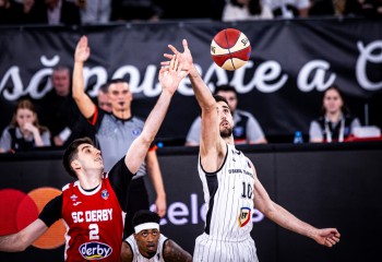 U-BT Cluj-Napoca câștigă în fața lui SC Derby în ultimul meci al anului în Liga Adriatică