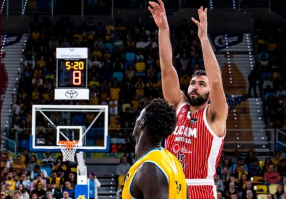 UCAM Murcia suferă al doilea eșec consecutiv în campionatul Spaniei