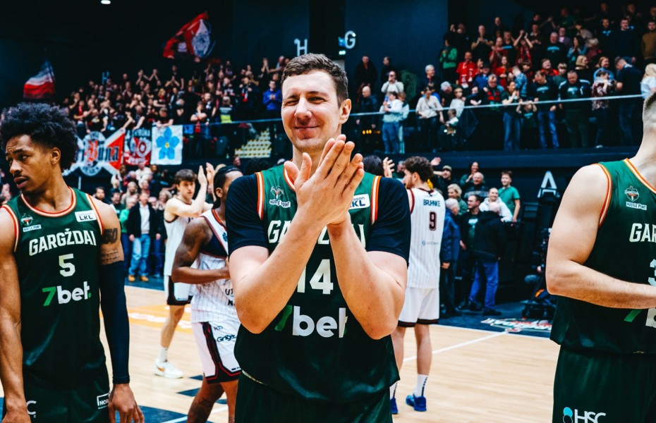 Rinkevicius, Pipkins și Petrilevicius au învins-o pe Rytas Vilnius