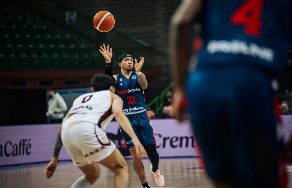 CSM CSU Oradea pierde la Sarajevo și își ia adio de la playoff-ul FIBA Europe Cup