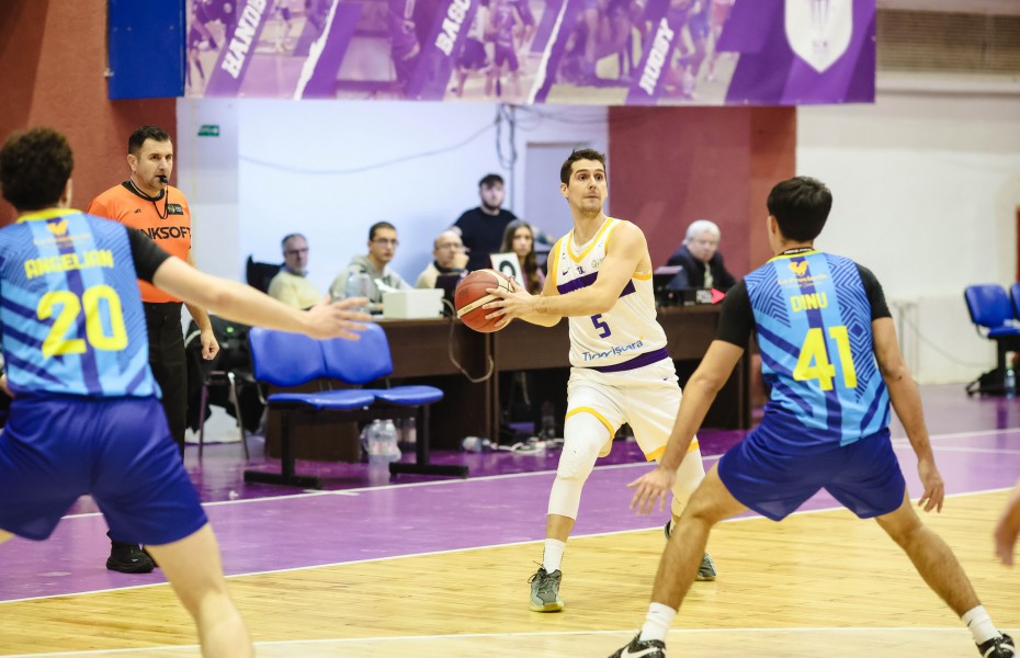 Bogic Vujosevic, al 2-lea jucător care marchează minim 40 de puncte într-un meci din actualul sezon al LNBM