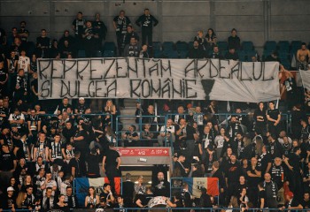 Doar 3.000 de spectatori la Partizan – U-BT. 500 au fost clujeni