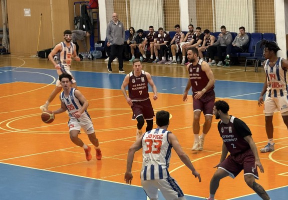 Rapid obține abia a doua victorie în LNBM în ultimele unsprezece etape